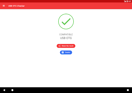 USB OTG Checker ✔ - Совместимо ли устройство с OTG? Скриншот