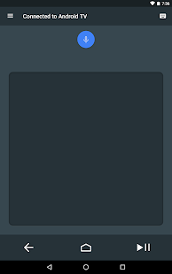 Экран дистанционного управления Android TV