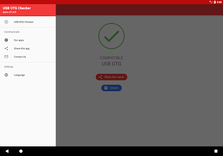 USB OTG Checker ✔ - Совместимо ли устройство с OTG? Скриншот