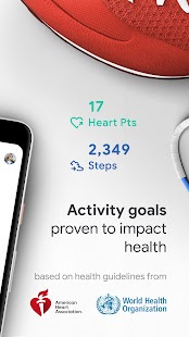 Google Fit: снимок экрана трекера активности