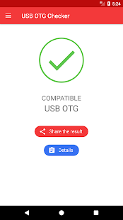 USB OTG Checker ✔ - Совместимо ли устройство с OTG? Скриншот