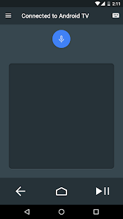 Экран дистанционного управления Android TV